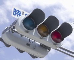 信号機は何色だった？