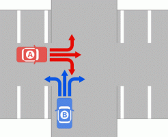 駐車場の事故1