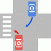 右折車と左折車の事故では、過失割合はどうなるの？