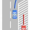 ゼブラゾーンで事故を起こすと不利になるの？